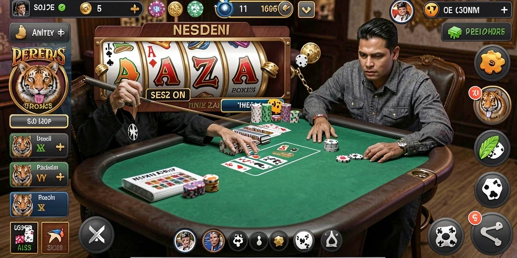 Tangkapan layar menampilkan antarmuka permainan yang menarik.