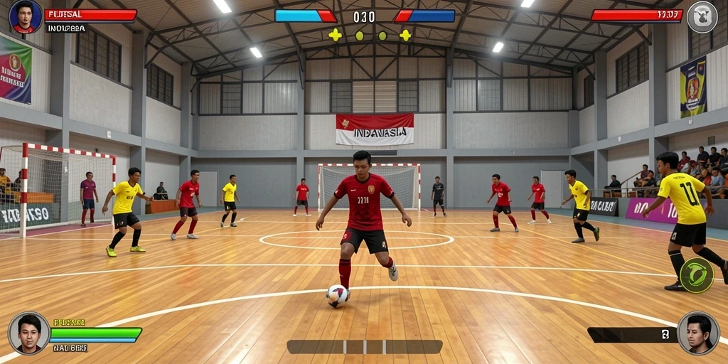 Tampilan antarmuka pengguna yang intuitif dan menarik.