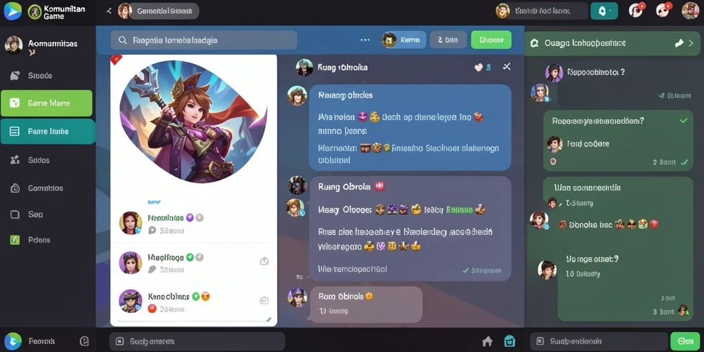 Tampilan awal game yang menarik dan berwarna.