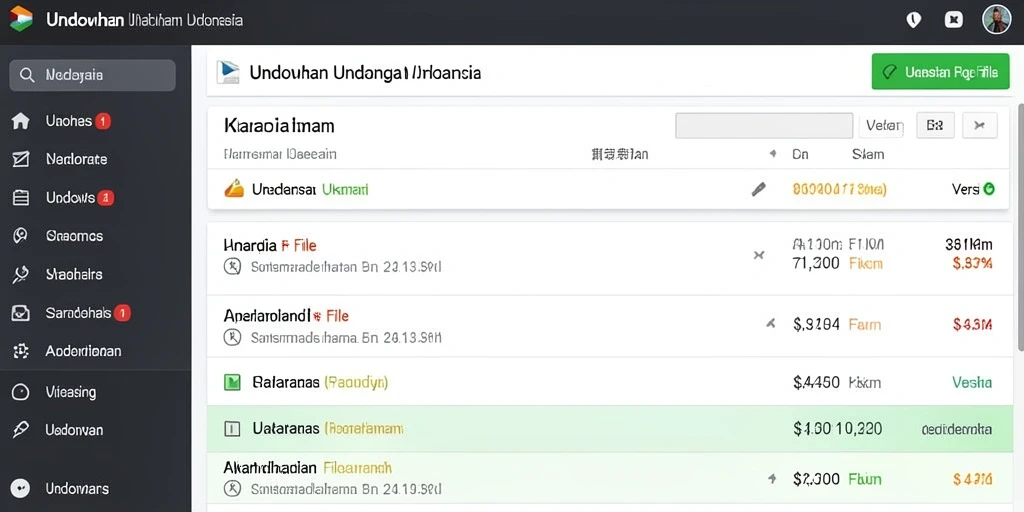Tampilan antarmuka yang menarik dan mudah dinavigasi.
