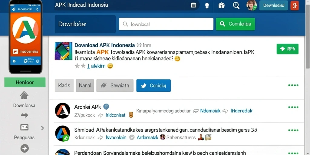 Tampilan awal yang menarik dan user-friendly.