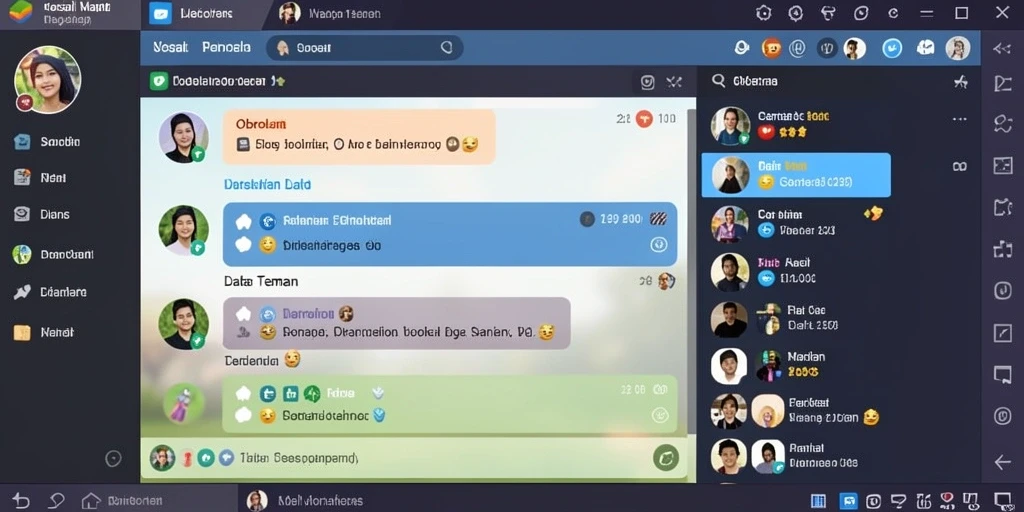 Tampilan antarmuka user-friendly yang menarik.