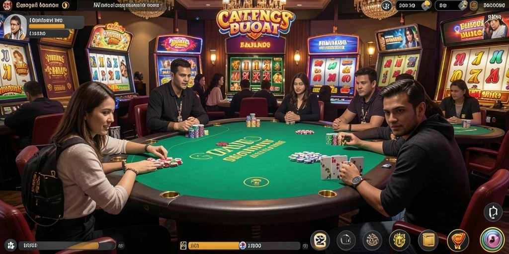 Tampilan menu utama GACOR518 yang menarik.