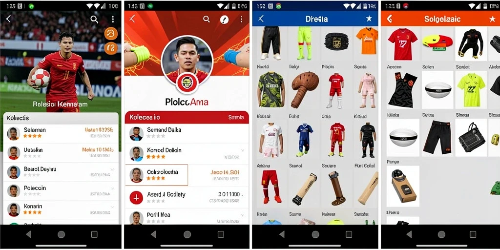 Tampilan menu utama yang menarik dan mudah dinavigasi.