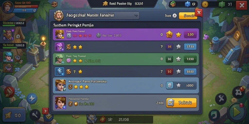 Tampilan menarik dari permainan slot di INDESLOT303.