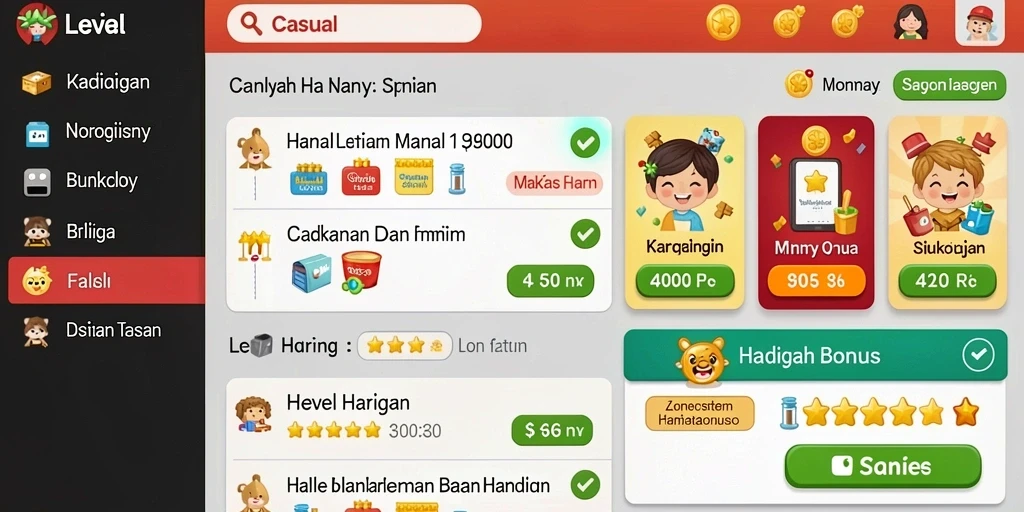 Tampilan antarmuka pengguna yang ramah dan intuitif.