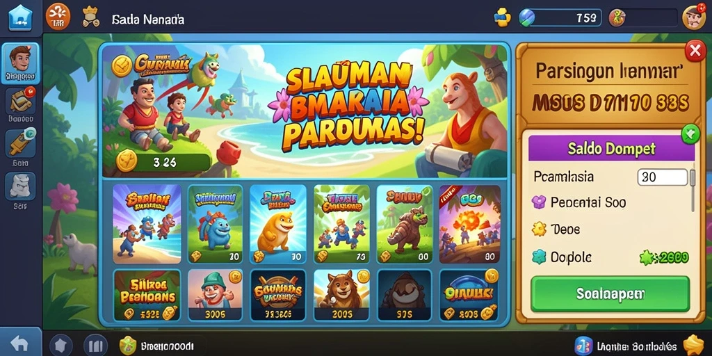 Tampilan antarmuka yang menarik dan mudah digunakan.