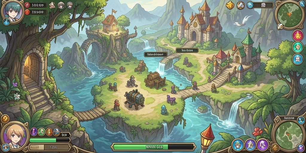 Tampilan Home Screen yang menarik dan informatif.