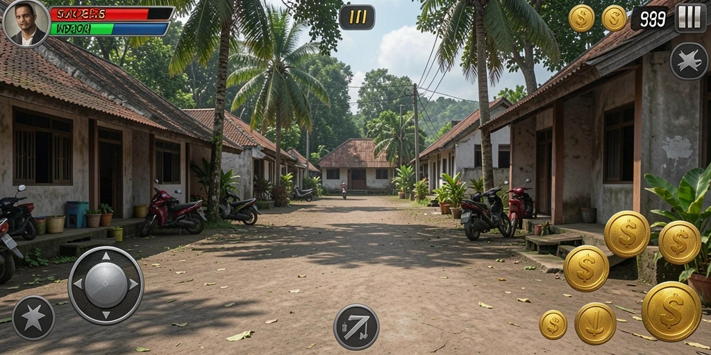 Tampilan grafis yang memukau dan detail lingkungan yang indah.