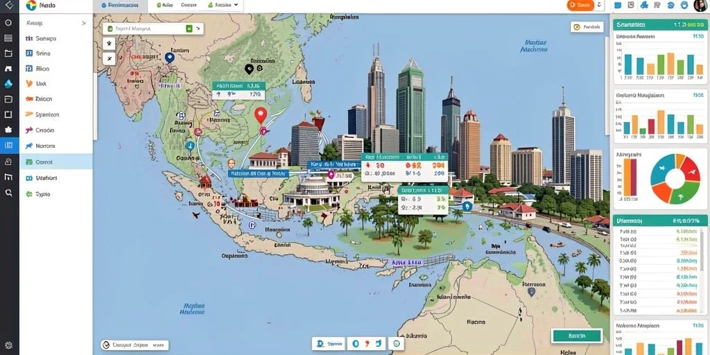 Screenshot menunjukkan karakter kustomisasi yang beragam.