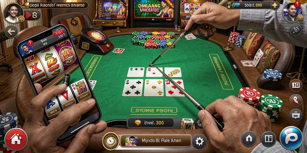 Tampilan level pertama SUPERLIGATOTO yang menantang.